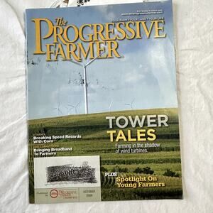 The Progressive Farmer FEB 2009 Vintage Ad Tower Rales Young farmers